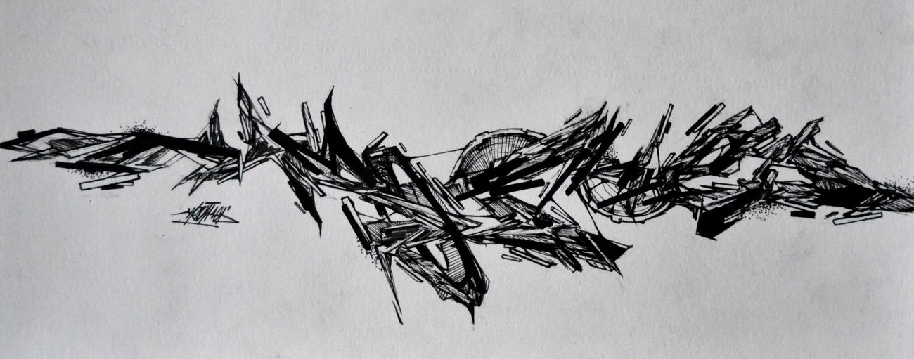 Graffiti Sketch - Photo by krote - kkrroott, MTWcrew, krote