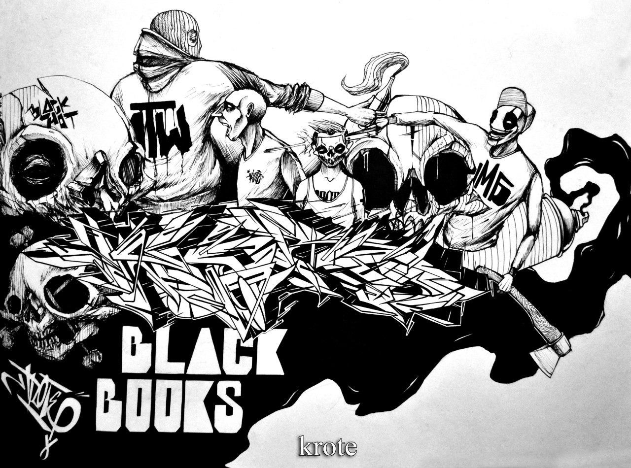 Graffiti Sketch - Photo by krote - KROTE, MTWcrew, kkrroott (2014)