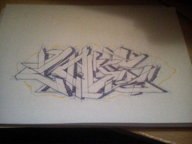 Graffiti Sketch - Photo by krucifiX_kLan - maus (2014)