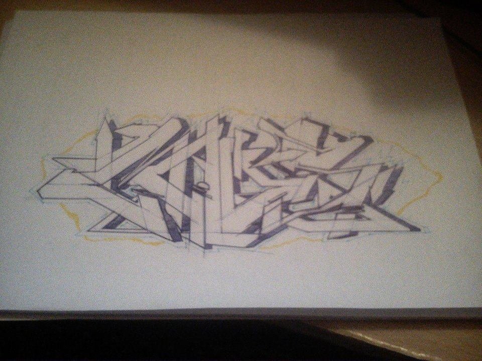 Graffiti Sketch - Photo by krucifiX_kLan - maus (2014)