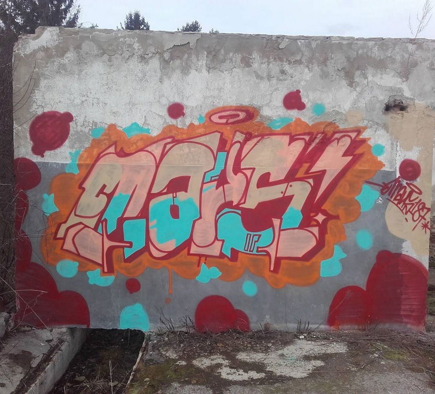 Graffiti Wall - Photo by krucifiX_kLan (2017)