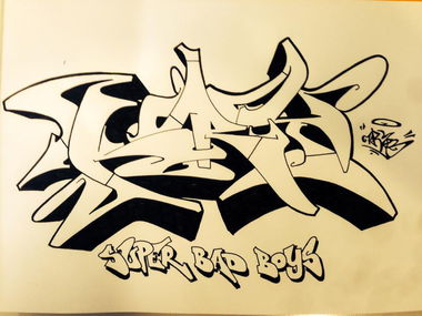 Graffiti Sketch - Photo by kry82 (2014)