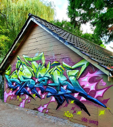 Graffiti Wall - Photo by ksen (2019)