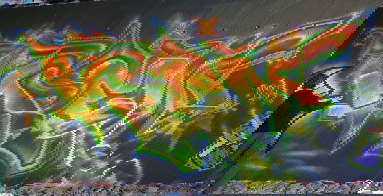 Graffiti Wall - Photo by ksen - konstanz, ksen (2013)