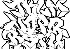 Graffiti Wall - Photo by ksen