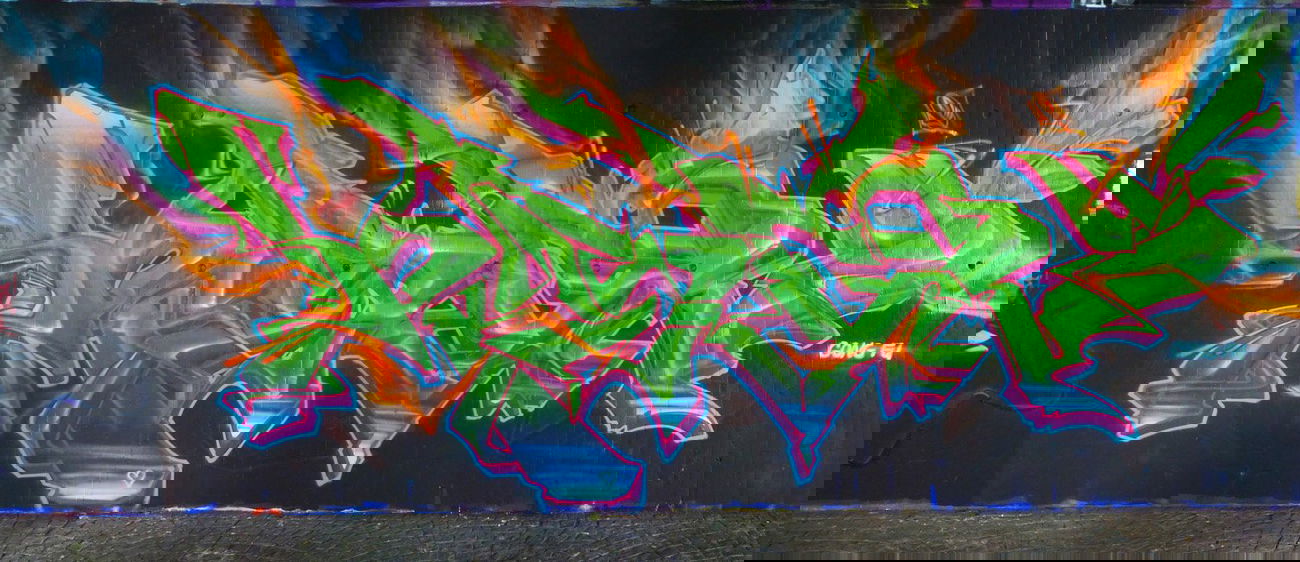 Graffiti Wall - Photo by ksen - ksen