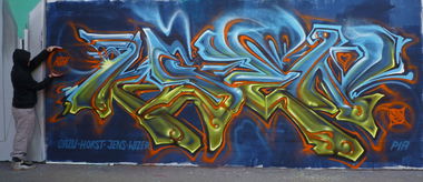 Graffiti Wall - Photo by ksen - lucerne