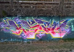 Graffiti Wall - Photo by ksen (2018)