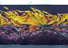 Graffiti Wall - Photo by ksen - 3d, Sky, renandstimpy (2018)