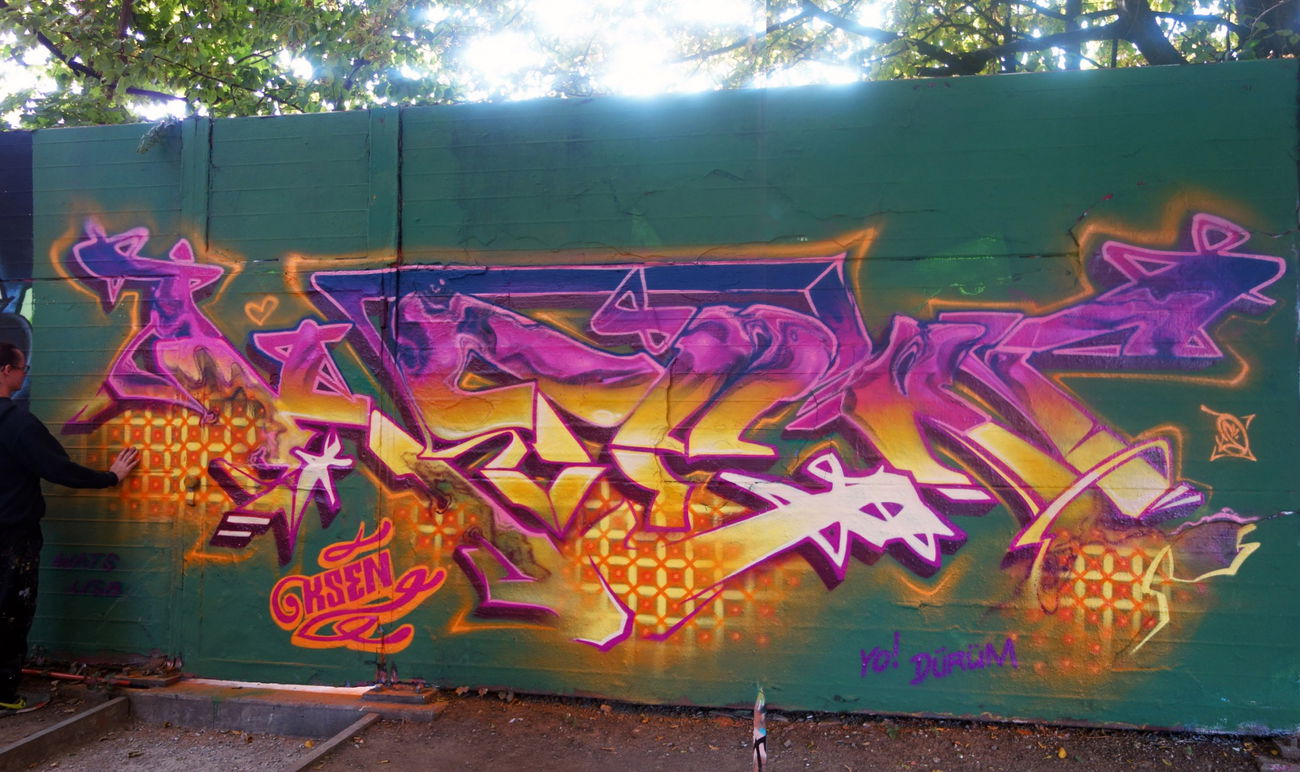 Graffiti Wall - Photo by ksen - Ksen, Wildstyle, Graffiti (2016)
