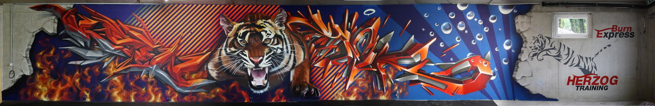 Graffiti Wall - Photo by ksen - usb, ksen, tizer