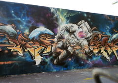 Graffiti Wall - Photo by ksen - usbcrew, wats, wastedtalents (2017)