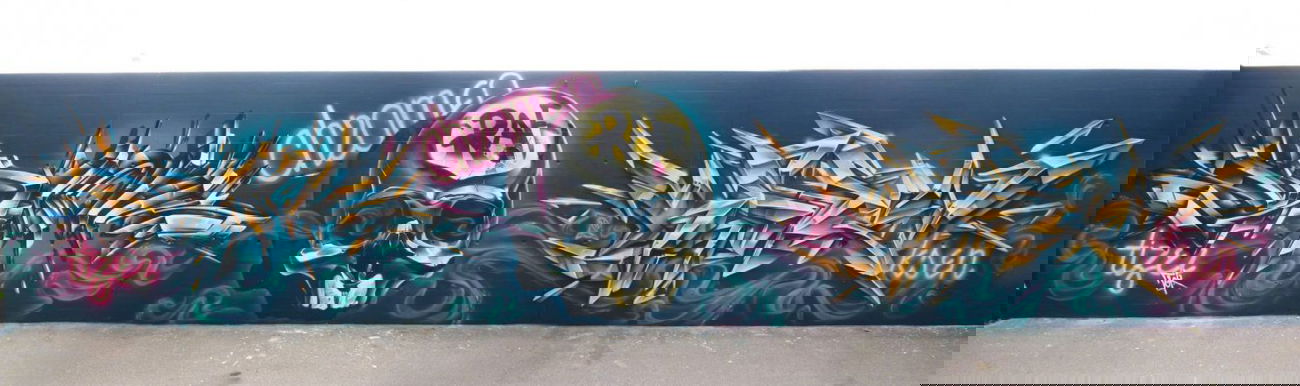 Graffiti Wall - Photo by ksen - ksen, chromeo, tizer (2015)