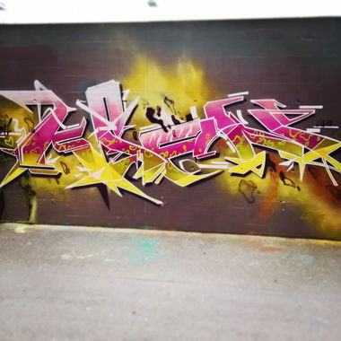 Graffiti Wall - Photo by ksen - usbcrew, wats, wastedtalents (2017)