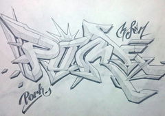 Graffiti Wall - Photo by ksen (2015)