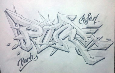 Graffiti Wall - Photo by ksen (2015)