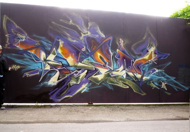 Graffiti Wall - Photo by ksen (2016)