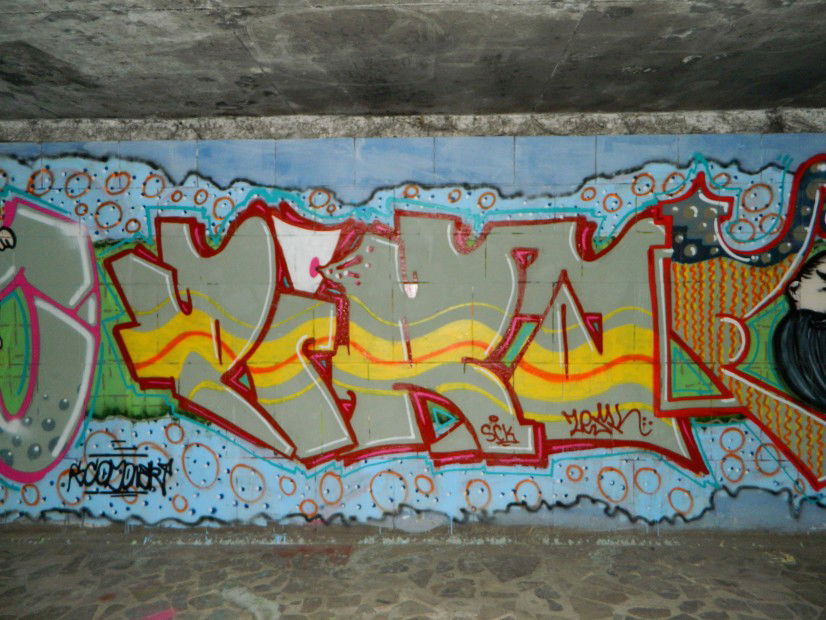 Graffiti Wall - Photo by ksez1 - lublin, poland