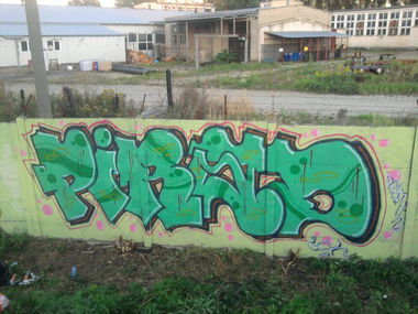 Graffiti Wall in Greenland - Photo by ksez1 (2014)