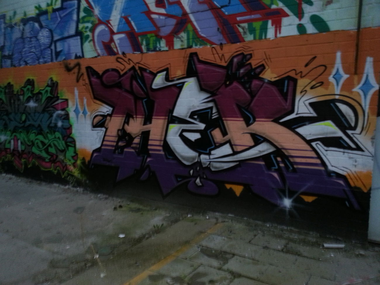 Graffiti Wall - Photo by kshone - ther, oh, inf