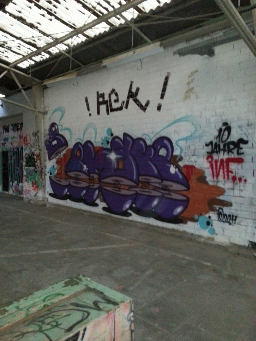 Graffiti Wall - Photo by kshone