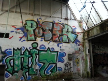 Graffiti Wall - Photo by kshone - postr, hit, now