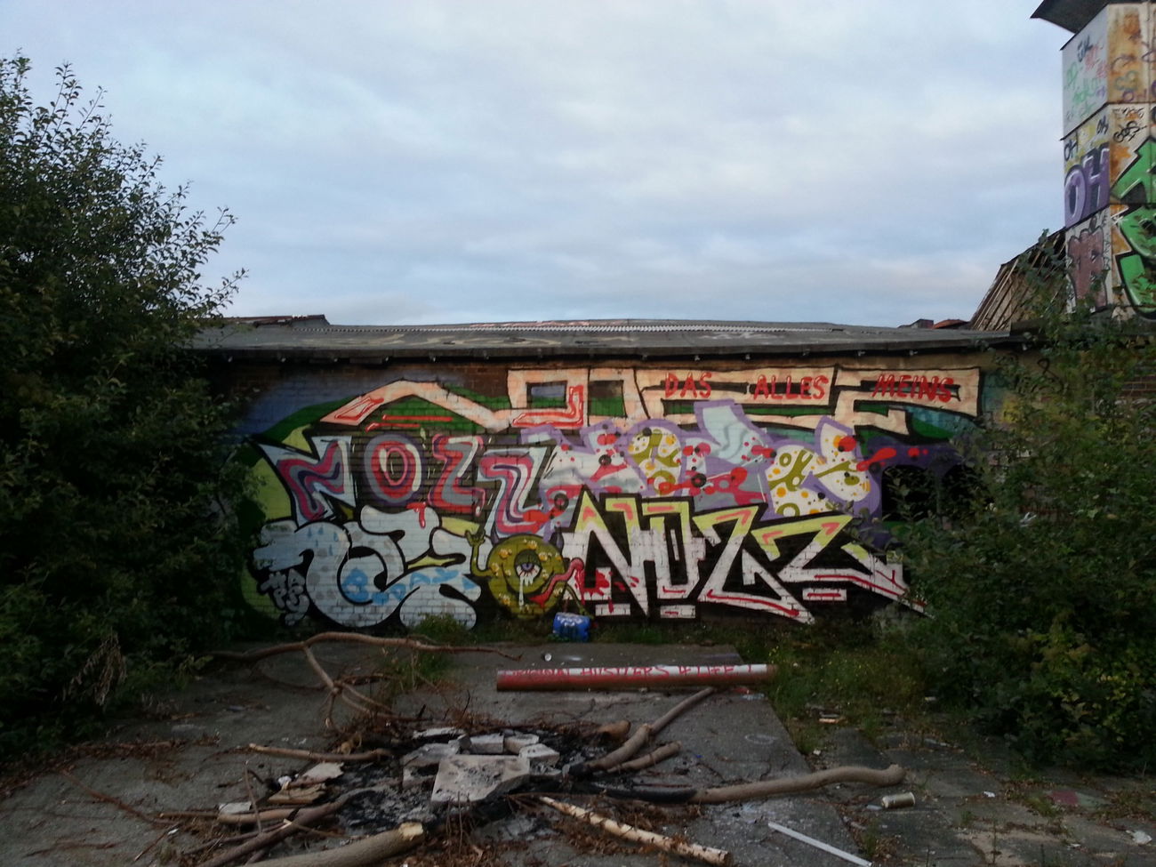 Graffiti Wall - Photo by kshone - nozz, oh, sod