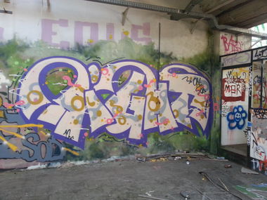 Graffiti Wall - Photo by kshone - aight, sod, oh