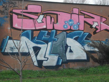Graffiti Bombing in ?ory - Photo by ktos - ktos, max, maxcrew (2013)