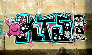 Graffiti Wall in Hel - Photo by ktsOikBats1 - Kts, oik, bats
