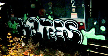 Graffiti Train in Poznań - Photo by ktsOikBats1 - Kts, oik, bats