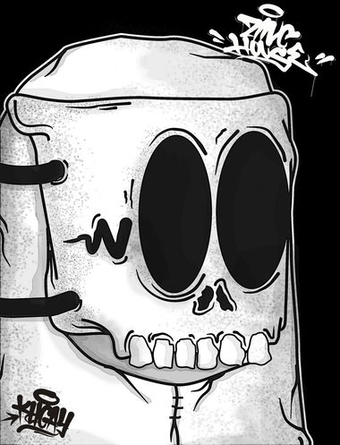 Graffiti Sketch - Photo by kucay - just, do, character (2015)