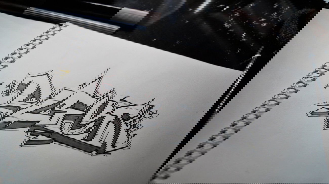 Graffiti Sketch - Photo by kuerbiskerne37 - dleys, sketch, igmc (2015)