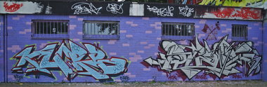 Graffiti Wall - Photo by kuerbiskerne37 - kurb, dizoe, 37ers (2013)