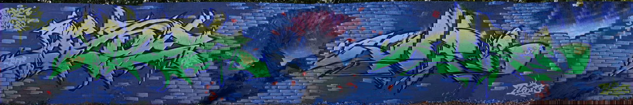 Graffiti Wall in Göttingen - Photo by kuerbiskerne37