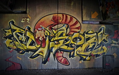 Graffiti Wall - Photo by kuerbiskerne37 (2014)