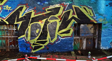 Graffiti Wall - Photo by kuerbiskerne37 - motiw