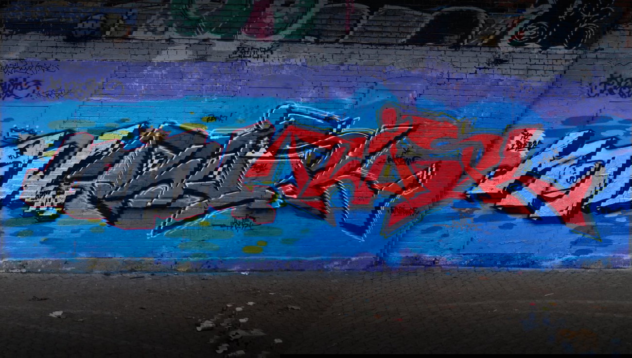 Graffiti Wall - Photo by kuerbiskerne37 (2014)