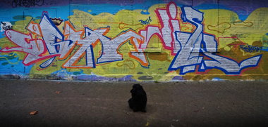 Graffiti Wall - Photo by kuerbiskerne37 (2014)