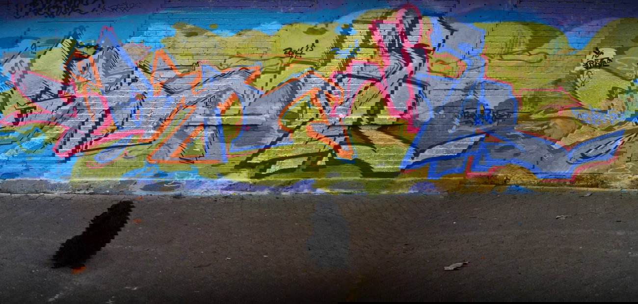 Graffiti Wall - Photo by kuerbiskerne37 (2014)