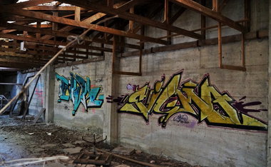 Graffiti Wall - Photo by kuerbiskerne37 (2014)