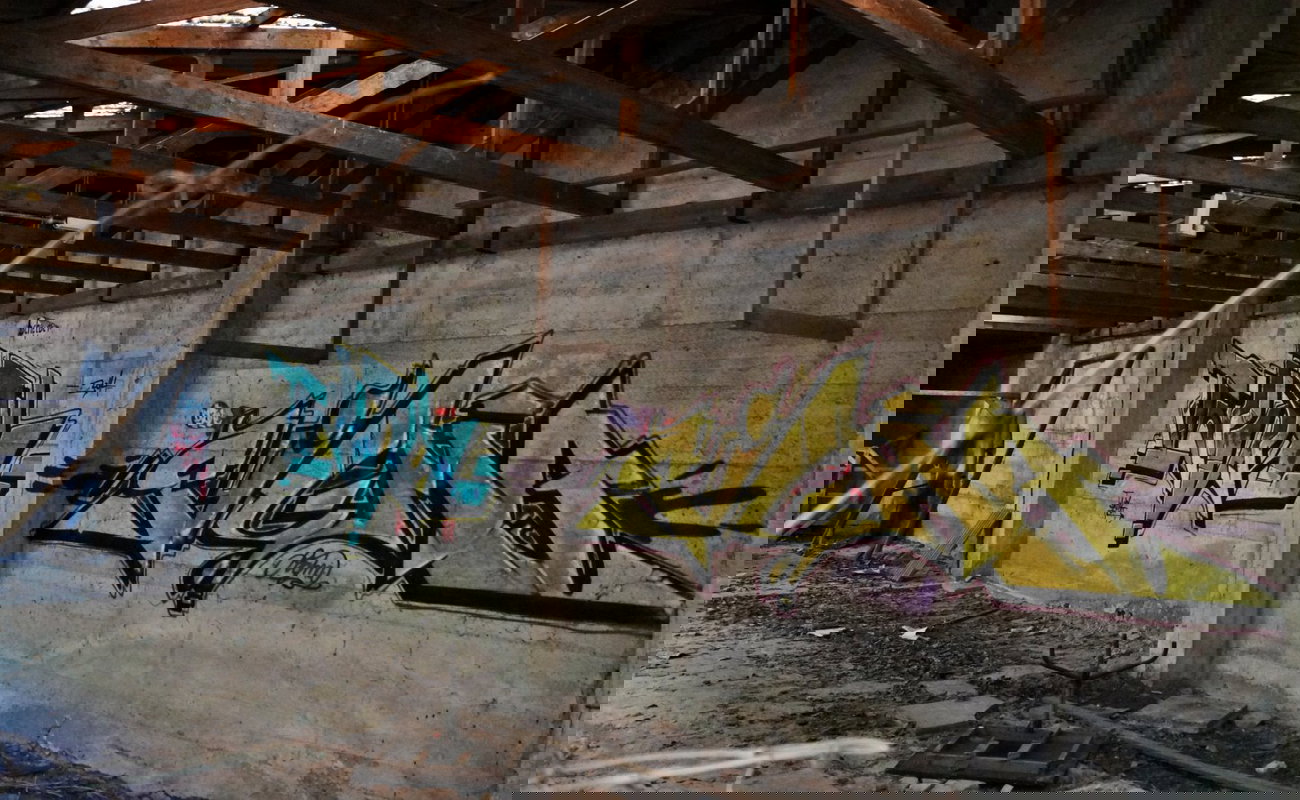 Graffiti Wall - Photo by kuerbiskerne37 (2014)