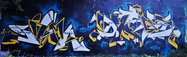 Graffiti Wall - Photo by kuerbiskerne37 - sigma, dizoe, rca (2014)