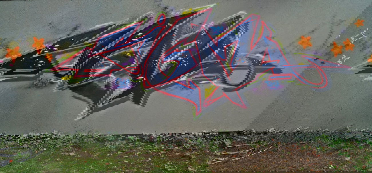 Graffiti Wall - Photo by kuerbiskerne37 - sigma, coke, trek (2014)
