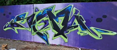 Graffiti Wall - Photo by kuerbiskerne37 - graff, sigma, 37 (2014)