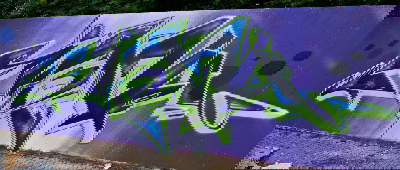 Graffiti Wall - Photo by kuerbiskerne37 - graff, sigma, 37 (2014)