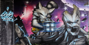 Graffiti Wall - Photo by kuerbiskerne37 - sigma, dizoe, video (2014)