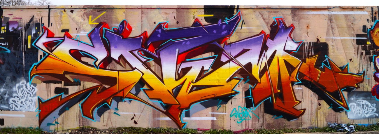 Graffiti Wall - Photo by kuerbiskerne37 - KDS