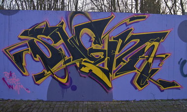 Graffiti Wall - Photo by kuerbiskerne37 (2016)
