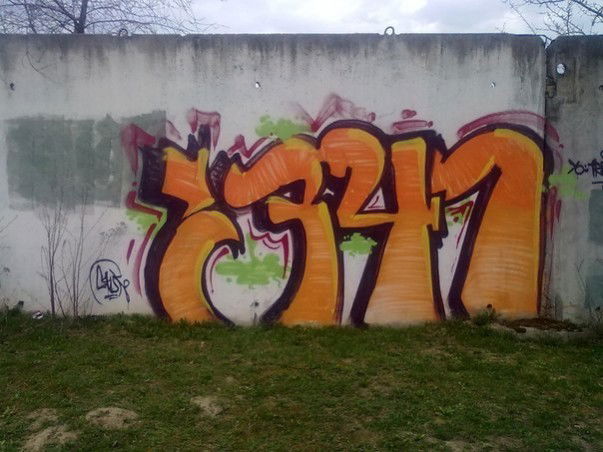 Graffiti Bombing in minsk - Photo by kust341 - 341 (2013)